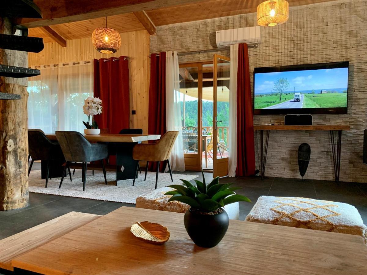 Domaine De Chalveches Hotel Spa 4* Faugeres  Eksteriør bilde