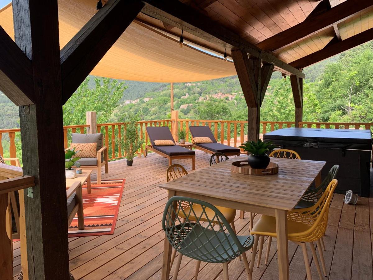 Domaine De Chalveches Hotel Spa 4* Faugeres  Eksteriør bilde